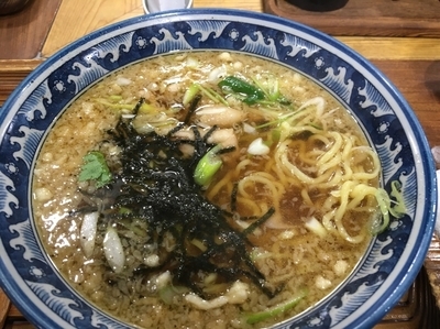 「元祖鳥中華700円」@手打ち 水車生そばの写真