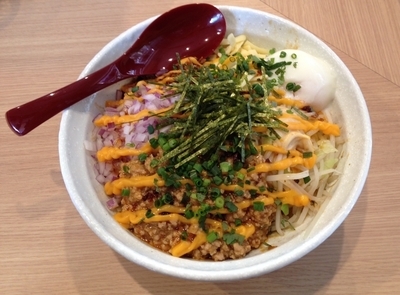 「みそまぜそば（大）＋ジャンク大好き」@麺小屋 てちの写真