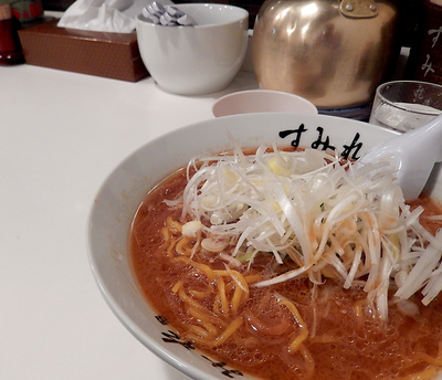 「味噌＋葱(1,000円）」@すみれ 新横浜ラーメン博物館店の写真