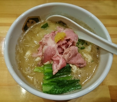 「鯛ほぐし濃厚真鯛らーめん 1000円」@真鯛らーめん 麺魚の写真