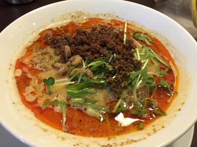 「阿吽担々麺（３辛）」@四川担担麺 阿吽 湯島店の写真