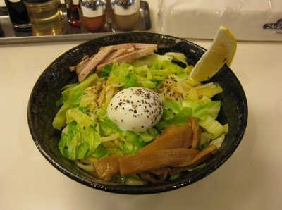 「はしそば（あっさり）」@らーめん・つけめん 満帆 太田本店の写真