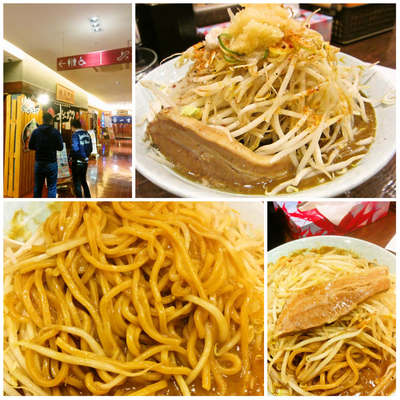 「こげカレーラーメン大盛（全マシ） 850+100＝950円」@ロクゴーガッツの写真