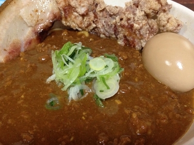 「大人の旨辛カレー麺がっつり【1050円】」@丹行味素 北新横浜本店の写真