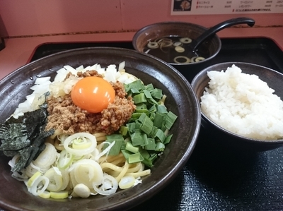 「【数量限定】台湾まぜそば(追い飯つき) 780円」@ラーメン そうすけの写真
