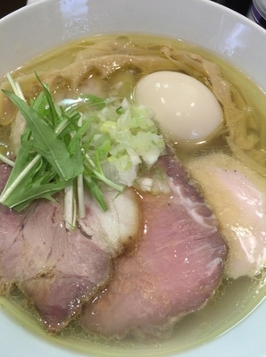 「特製塩ラーメン1000円」@らぁ麺 すぎ本の写真