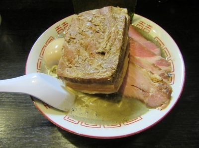 「限定　特濃（８５０円）＋味玉＋豚チャーシュー」@中華ソバ 伊吹の写真