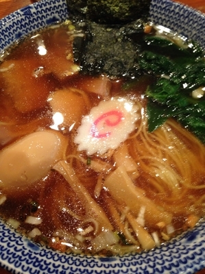 「支那そば 濃口醤油 大盛」@くじら軒 八重洲店の写真