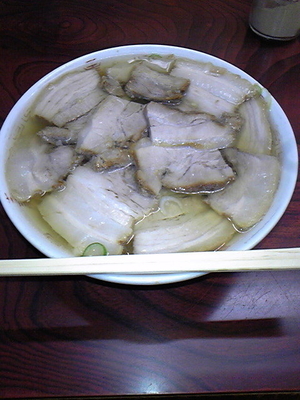 「肉そば」@坂内食堂 喜多方本店の写真