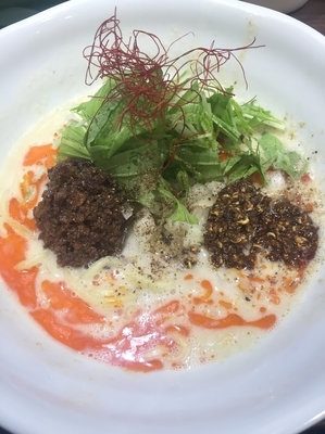 「麻辣担々麺 900円」@濃厚担々麺はなび 錦店の写真