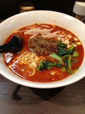 「担々麺」@自家製麺 ほうきぼし 志茂店の写真