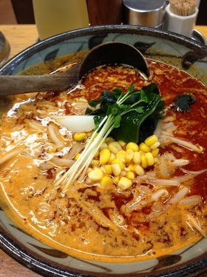 「爆発 背脂」@味噌一 高円寺店の写真