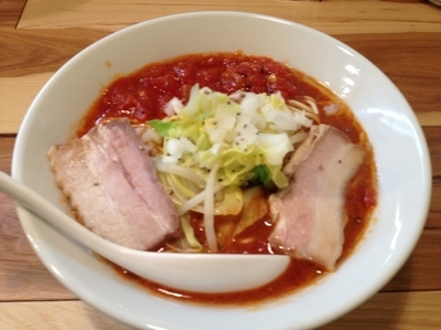 「トマトラーメン」@らーめん カッパハウスの写真