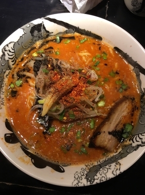 「カラシビ味噌ラーメン800円」@カラシビ味噌らー麺 鬼金棒 池袋店の写真