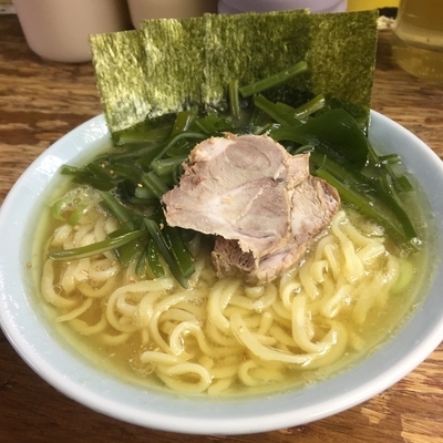 「ラーメン（￥700）＋クキワカメ（￥200）」@まこと家の写真