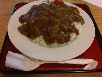 「カレーライス(700円)」@増田屋の写真