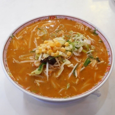 「味噌ラーメン（702円）」@餃子の王将 南大沢店の写真