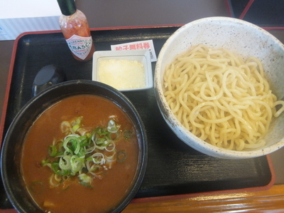「トマトつけ麺860円(限定500円)」@中華そば つけ麺 魚介の達人 久兵衛 北柏店の写真