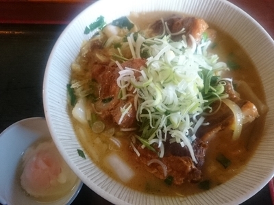 「【本日の限定】豚角煮の味噌らーめん ¥850」@和風らーめん 凪の写真