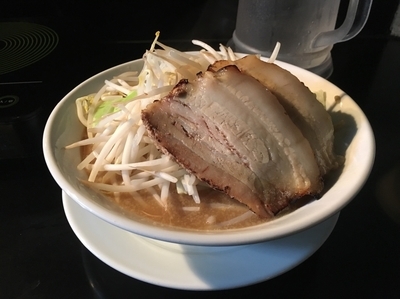 「魚介豚骨ラーメン」@フジヤマ55 甲府国母店の写真