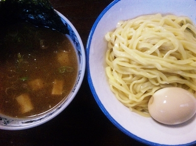 「味玉つけ麺」@麺屋お浦の写真