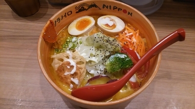 「特製ベジソバ」@ソラノイロ NIPPONの写真