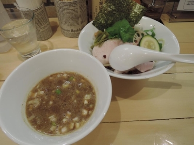 「濃厚煮干つけ麺」@セサミ vege noodleの写真