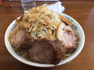 「ラーメン大盛＋豚 1150円」@ラーメンの店 どでん 北浦和店の写真