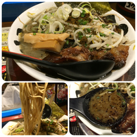 【この冬限定】超熟黒味噌ラーメン¥850+ビール¥600