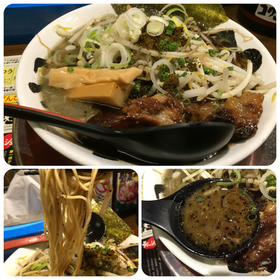 「【この冬限定】超熟黒味噌ラーメン¥850+ビール¥600」@熊本らーめん おっぺしゃん 青葉通店の写真