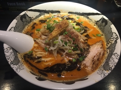 「カラシビ味噌ラーメン(カラ普通、シビ増し) 800円」@カラシビ味噌らー麺 鬼金棒 池袋店の写真