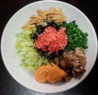 「海老まぜそば780円」@塩結びの写真