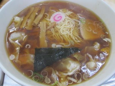 「ワンタン麺（少なめ）　「918円」」@一ノ割大勝軒の写真