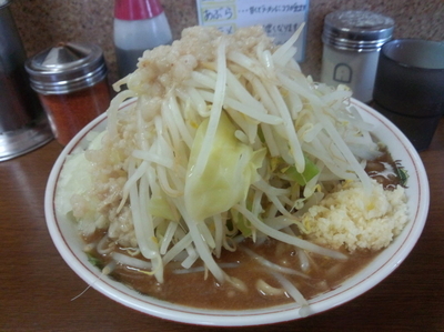 「みそラーメン ヤサイニンニクアブラタマネギ」@らーめん おうか 松戸松飛台店の写真