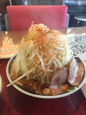 「富士ラーメン 辛味噌 大盛り」@Kitamoto 優勝軒の写真