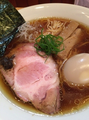 「海苔玉醤油そば 1000円」@Japanese Soba Noodles 蔦の写真