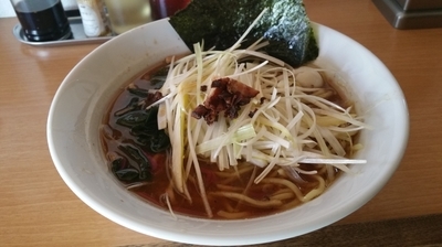 「ネギラーメン　大盛」@らぁめん廣の写真