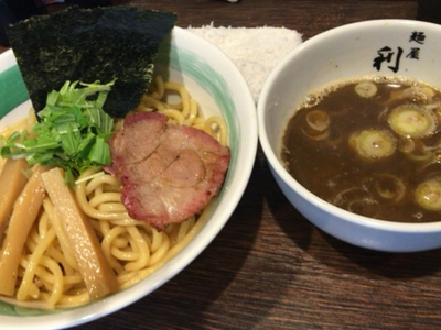「つけめん」@自家製麺 麺屋 利八の写真