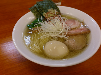 「特製魚介鶏だし塩らぁめん」@麺処 有彩の写真