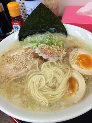 「鯛汐そば（半ライス付き）」@麺屋 元の写真