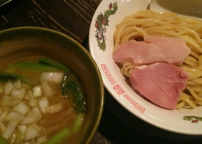 「ベジポタ浅利つけそば　850円」@立ち呑み居酒屋 金町製麺の写真