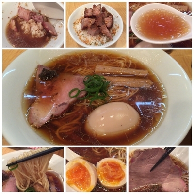 「味玉醤油そば 950円　トリュフの香り ＋ 肉飯250円」@Japanese Soba Noodles 蔦の写真