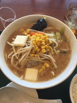 「味噌バターラーメン780円」@中華レストランChina Fan 草加店の写真