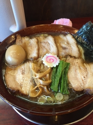 「あっさりラーメン」@ちゃーしゅうや武蔵 モラージュ菖蒲店の写真