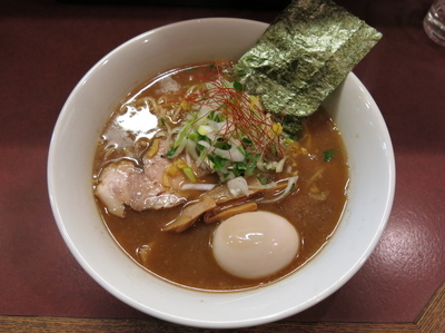 「味玉らーめん 並：850円」@麺や まめよしの写真