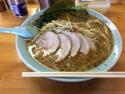 「ねぎ味噌チャーシュー 中盛り」@ラーメンショップ 足利50号店の写真