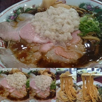 「高井田風背脂中華そば」@麺鶏 宮崎郷土料理どぎゃん 立売堀店の写真