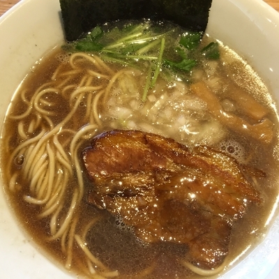 「煮干しらーめん680円」@煮干し中華そば 一燈の写真