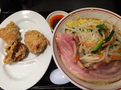 「特製タンカラの麺大盛り」@東京タンメン トナリ 東京ラーメンストリート店の写真