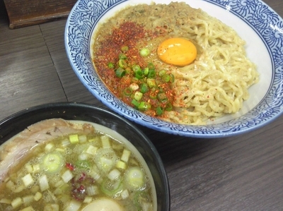 「【期間限定】かま玉つけそば￥980」@頓知房の写真